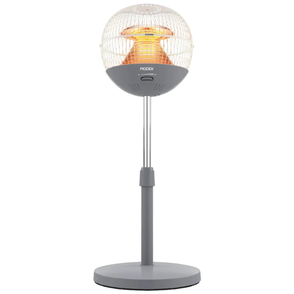 Modex CHR1030 Carbon Heater 1000W With 3D Heat Radiation and Safety Switch – Gray