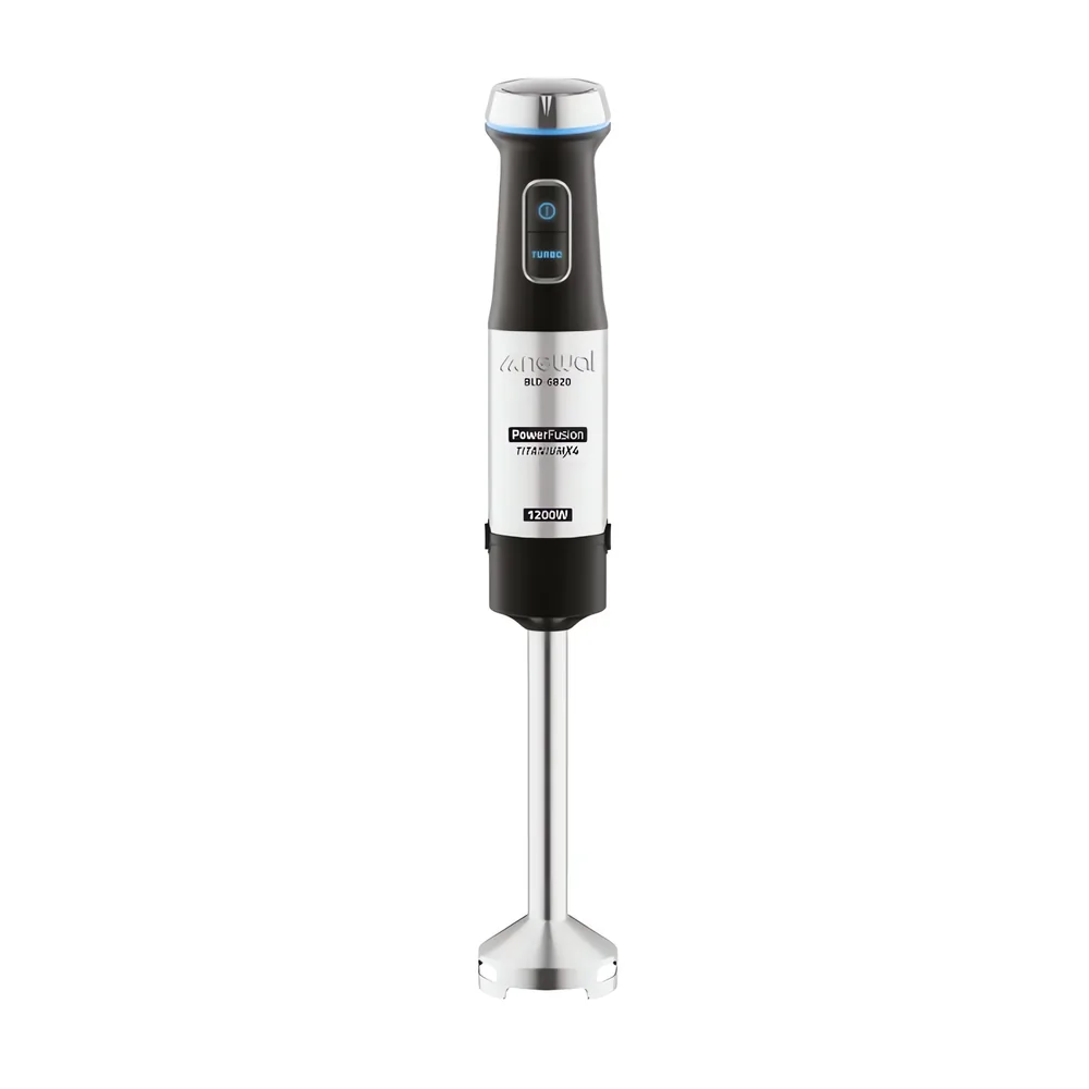 Newal BLD-6820 Hand Blender with Turbo Speed and Stainless Steel Body - 1200W