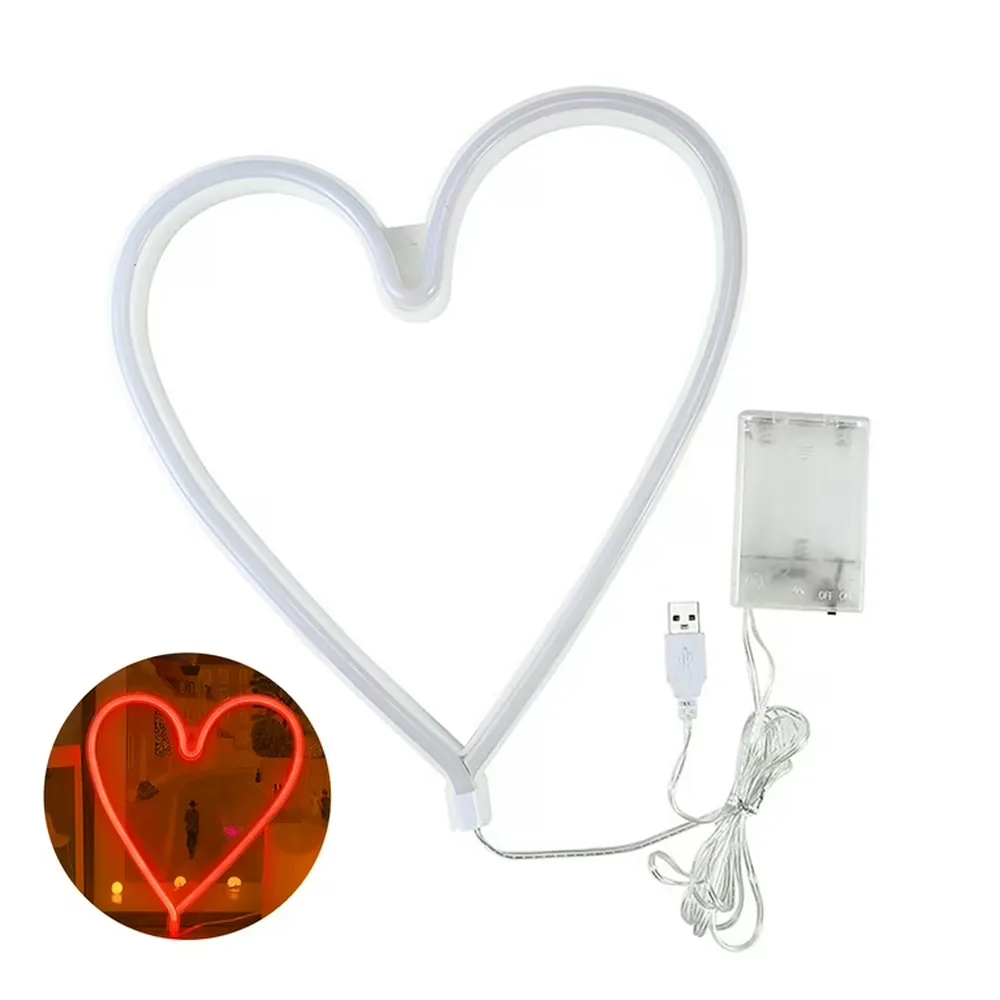 Heart LED Lamp - LED - Adjustable