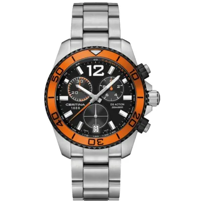 کاتژمێری پیاوان سێرتینا Certina بە قەبارەی 42mm – سویسری