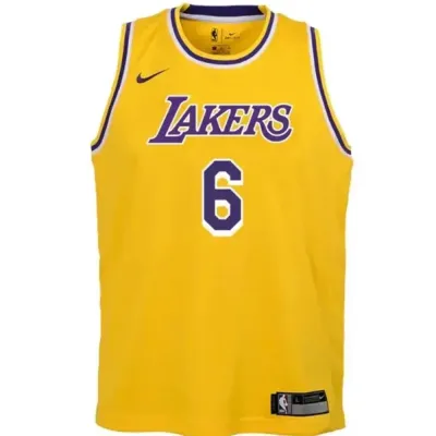 Lakers Basketball Jersey - Yellow - Size 128