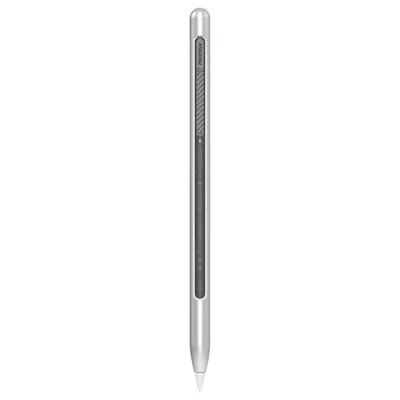 Momax TP9S Mag.Link Pro Stylus Pen Wireless Charging for iOS – Silver TP9S