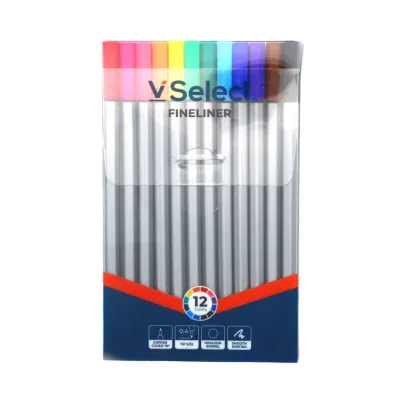 Vselect Colored Pens12 P 