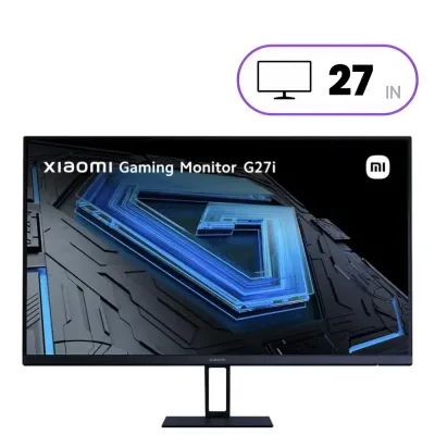 شاشة ألعاب شاومي Xiaomi G27i بحجم 27 بوصة FHD لوحة IPS 165Hz – أسود