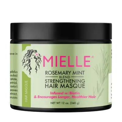 MIELLE Rosemary Mint Strengthening Hair Masque - 340g