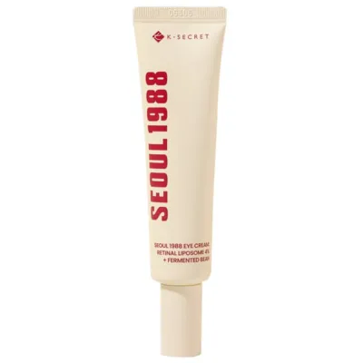 K-SECRET Seoul 1988 Eye Cream: Retinal Liposome 4% + Fermented Bean - 30 ml
