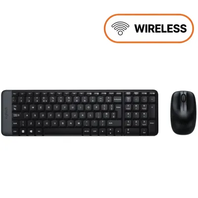 Logitech MK220 Compact Wireless Keyboard and Mouse Combo