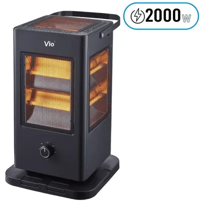 مدفأة كوارتز فيو Vio 2000W – أسود