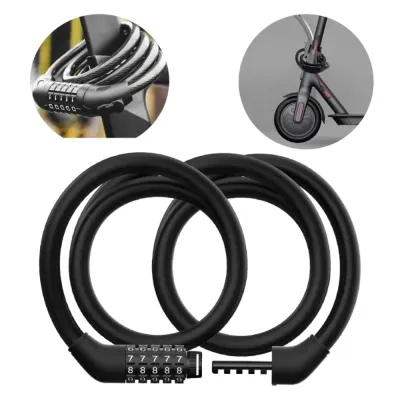 Xiaomi Electric Scooter Cable Lock , Heavy-Duty Anti-Theft Lock For E-Scooters & Bikes