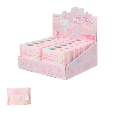 Miniso Hello Kitty Wet Wipes 20 Wipes