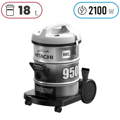 گسکی کارەبایی هیتاشی CV950FPG  بە توانای هەڵمژین لە بەشی سەرەوە - توانای 2100 واتت