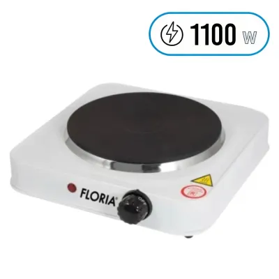 شواية فلوريا Floria بقوة 1000W – أبيض