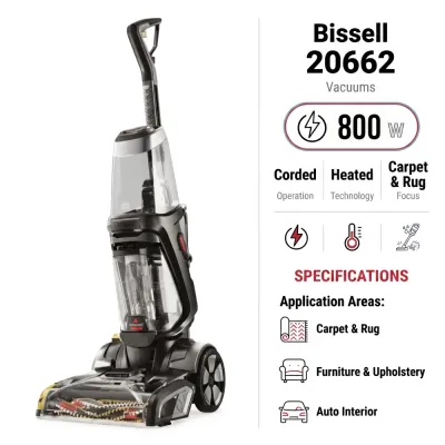 Bissell 20662 ProHeat 2X Carpet Cleaner Vacuum - 800 W