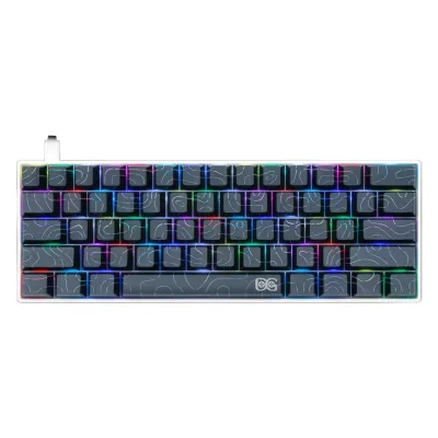 Darin Game POLATIN Keyboard - Hot Swappable - RGBIC - Black