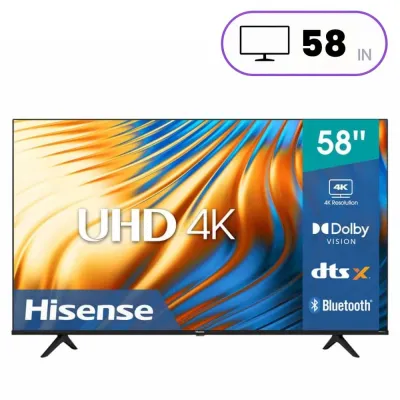 Hisense 58A62HS 4K UHD Smart Television 58inch (2022 Model)