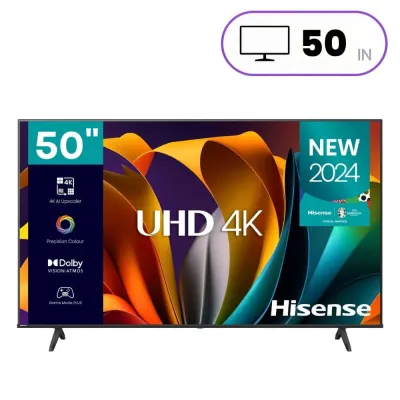 Hisense 50A62HS 4K UHD Smart Television 50inch (2022 Model)