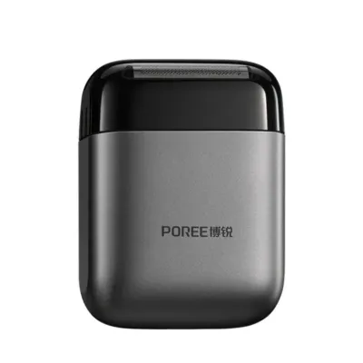 Poree P23 Electric Shaver - USB-C Fast Charging - Waterproof IPX7 - Black
