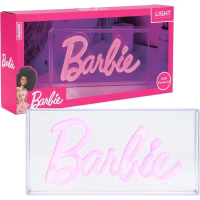 Paladone Barbie Logo LED Neon Light - Pink