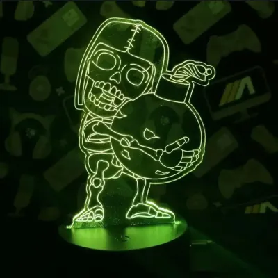 Clash of Clans LED Lamp - 3D - Random Style